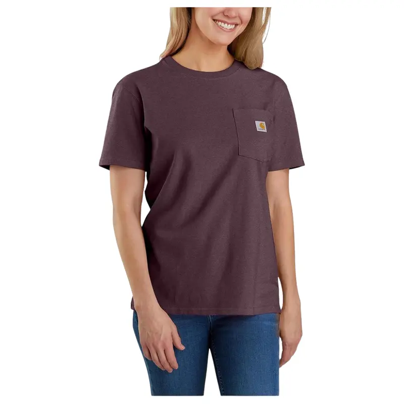 Carhartt Women's T-Shirt Workwear Pocket Short Sleeve T Shirt 1