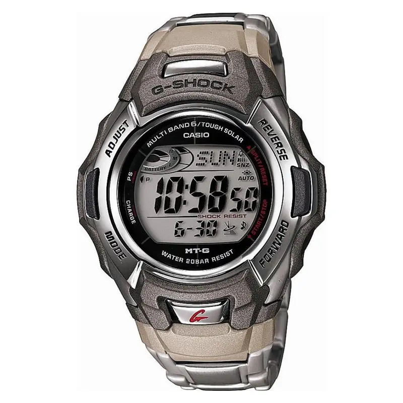 Casio Men's G-Shock Tough Solar Atomic Stainless Steel Sport Watch 1