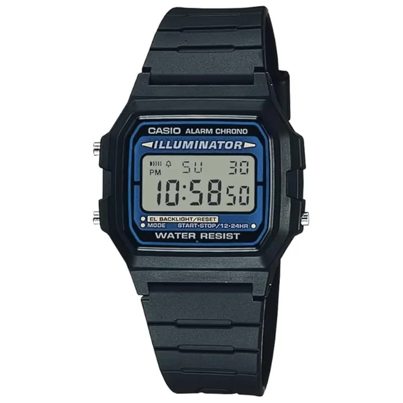 Casio Men's Vintage F105w-1A Illuminator Water Resistant Sport Watch 1