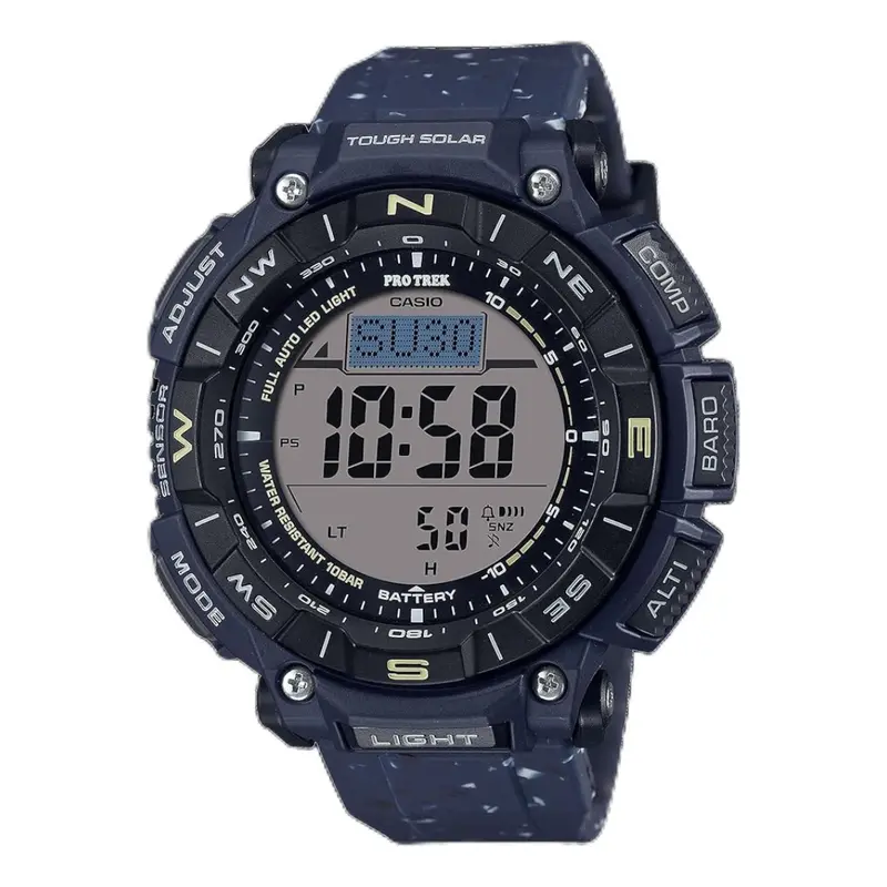 Casio Pro Trek Tough Solar Environmentally Friendly Bio-Based Resin Digital Watch 1