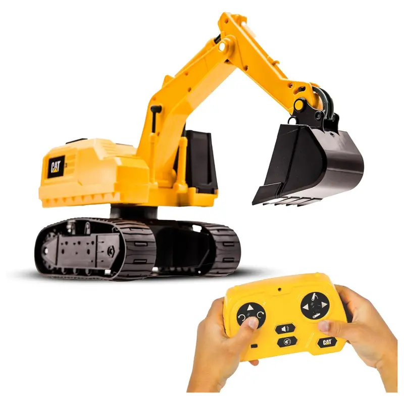 Cat 4Ghz Power Excavator Digger Rc Construction Truck 1