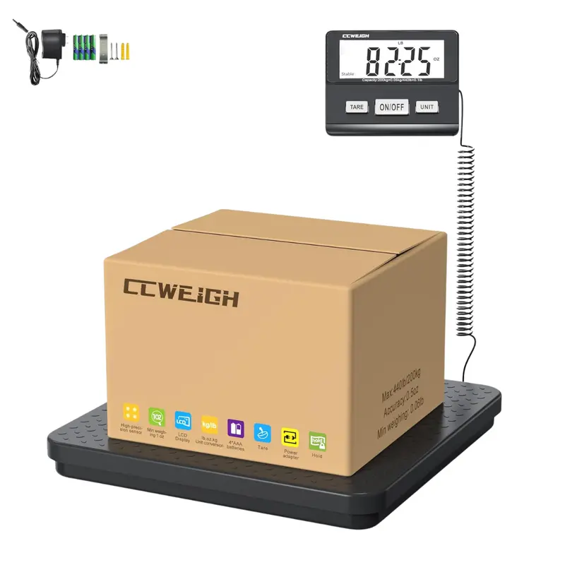 Ccweigh 1.76-Oz Digital Shipping Scale With Lcd Display 1