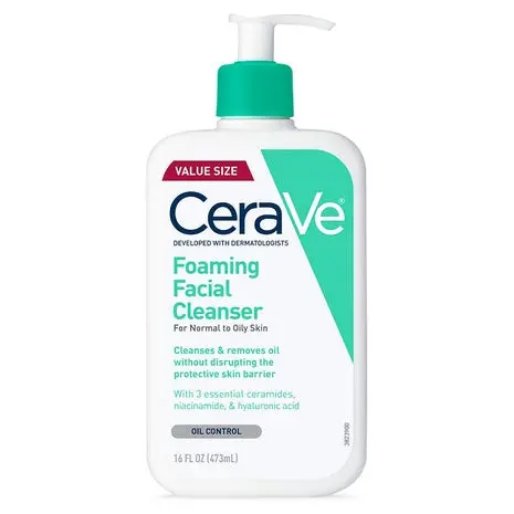 Cerave Foaming Facial Cleanser Daily Face Wash 1