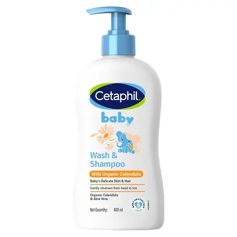 Cetaphil Baby Was & Shampoo With Organic Calendula (13.5Oz) 1