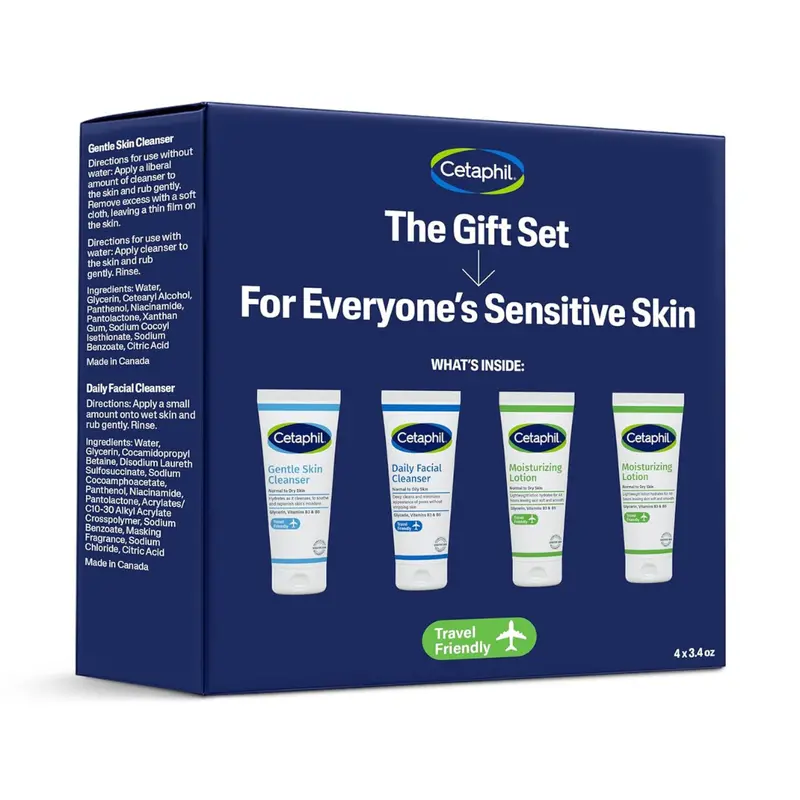 Cetaphil Sensitive Skin Travel Skincare Gift Set 1