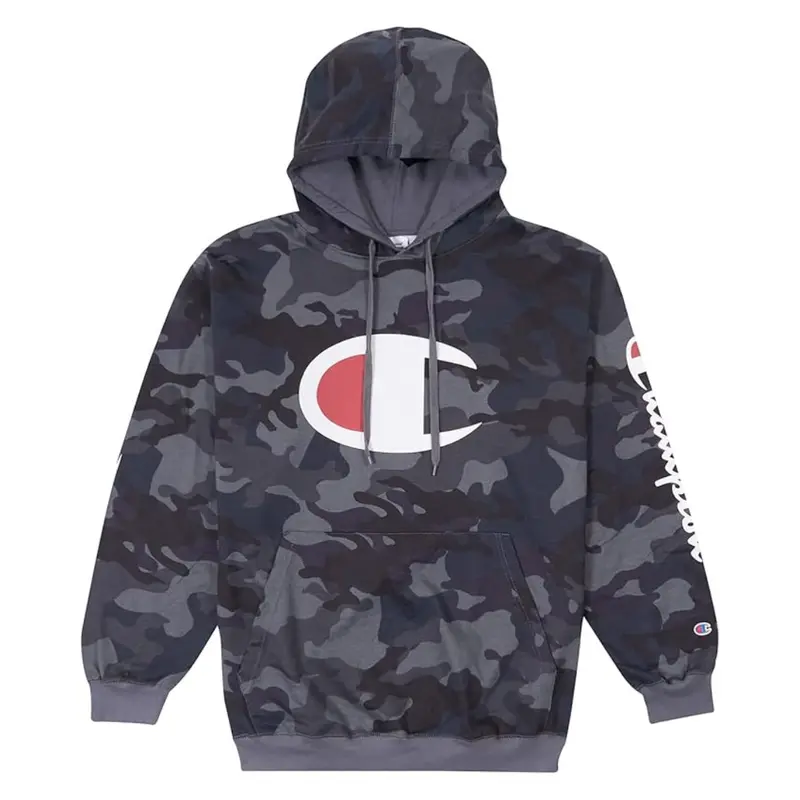 Champion Men's Big & Tall Oversized Pullover Fleece Hoodie 1