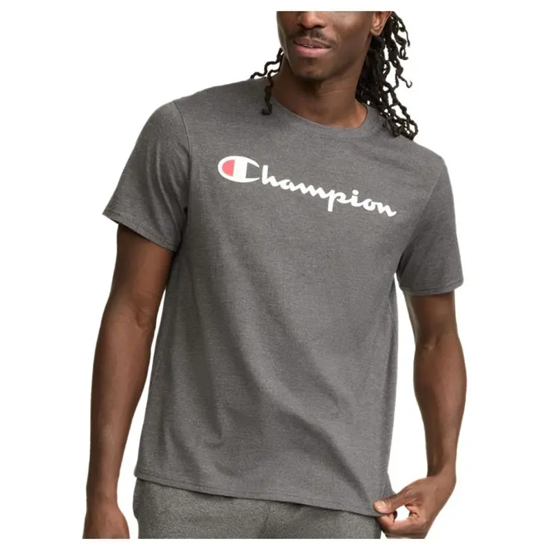 Champion Men's Classic Script Logo T-Shirt 1