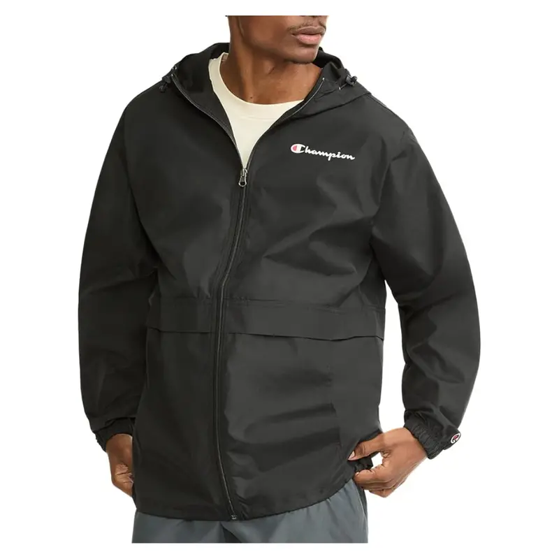 Champion Men's Stadium Full Zip Left Chest Script Jacket 1