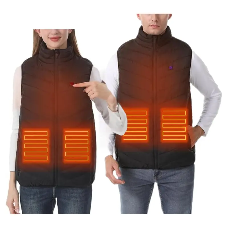 Changeown Men And Women Heated Vest With 9 Heating Zone 1