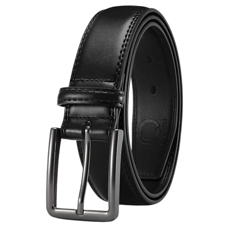 Chaoren Men's 1 3/8" Leather Belts 1