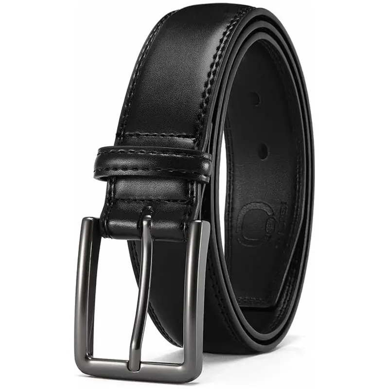 Chaoren Men's 1 3/8" Leather Belts (2 Colors) 1