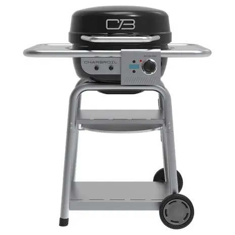 Charbroil 3-In-1 Dual Fuel Outdoor Bistro Pro Electric Grill & Griddle 1