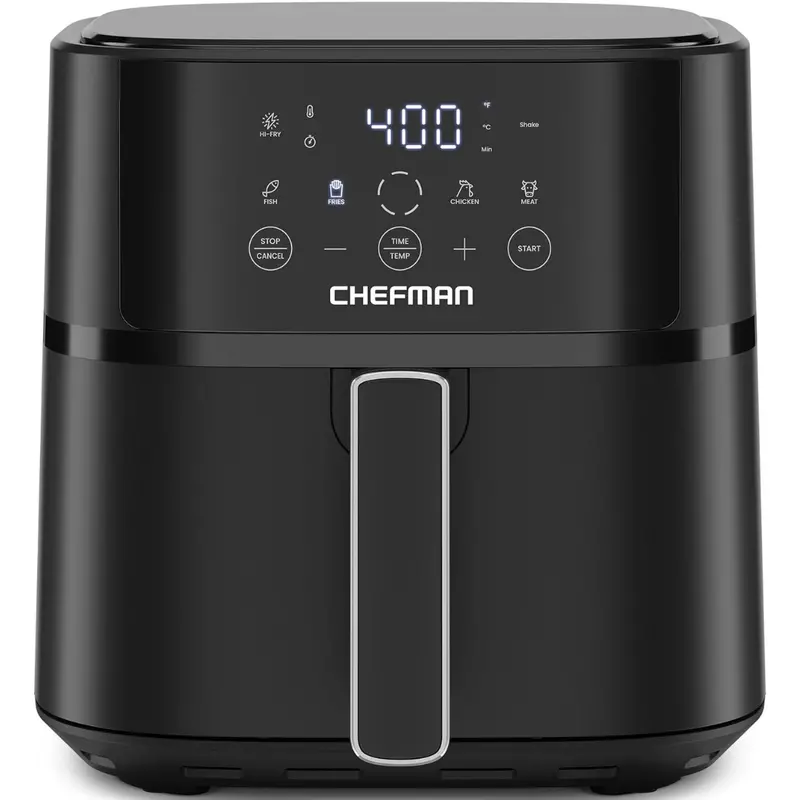 Chefman 6-Qt Compact Touchscreen Air Fryer 1