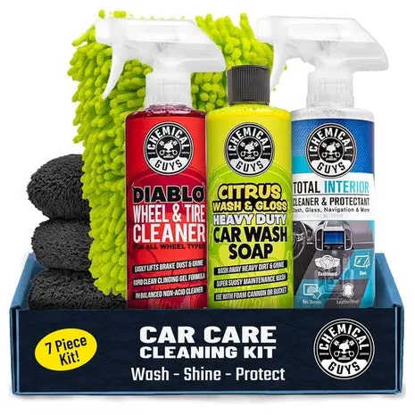 Chemical Guys 7-Piece Car Cleaning Kit 1