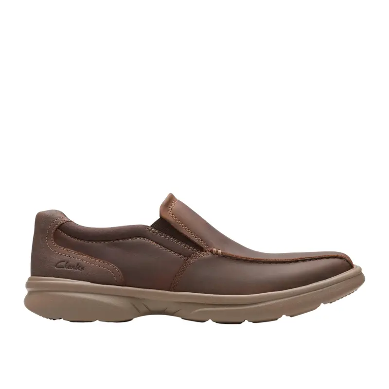 Clarks Men's Bradley Step Loafer (Beeswax Leather) 1