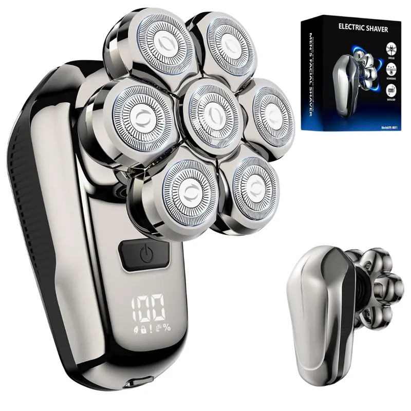 Coklean Men's Electric Rotary Head Shaver 1