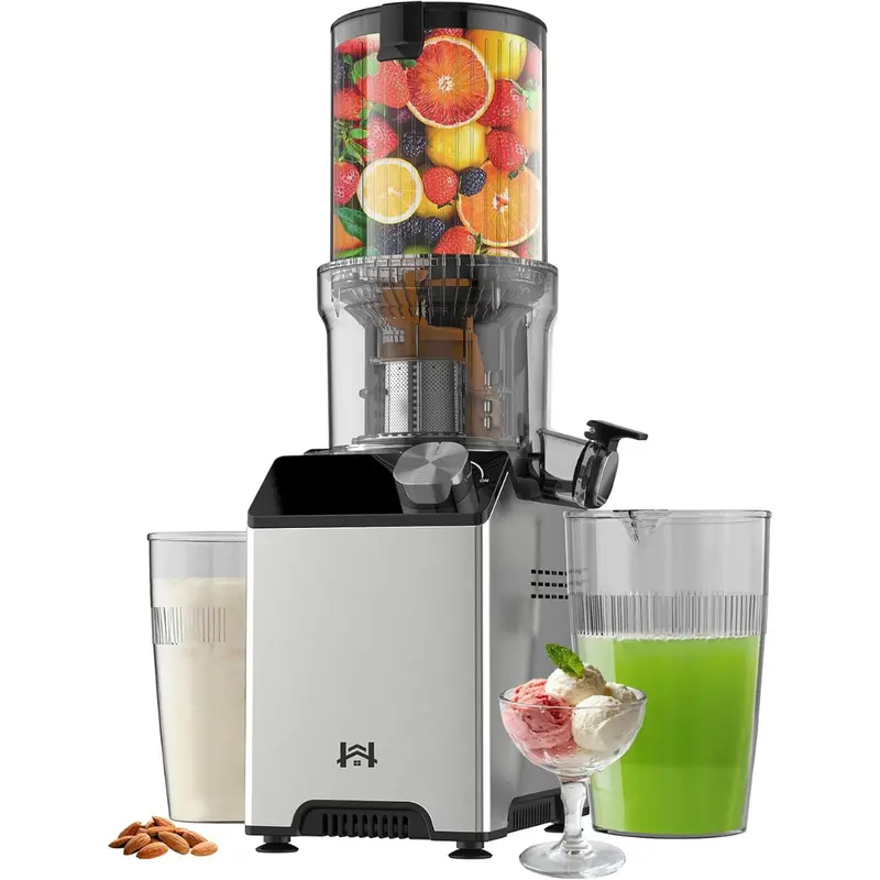 Cold Press Juicer Slow Masticating With Wide Chute 1