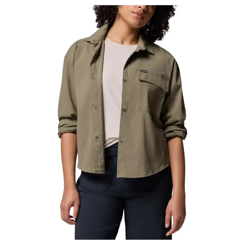 Columbia Women's Granite Point Woven Long Sleeve Shirt (2 Colors) 1