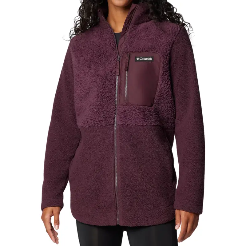 Columbia Women's Lodge Sherpa Full Zip Fleece Jacket 1