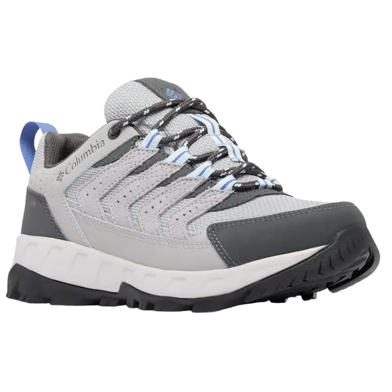 Columbia Women's Strata Trail Low Waterproof Brown Hiking Shoes 1