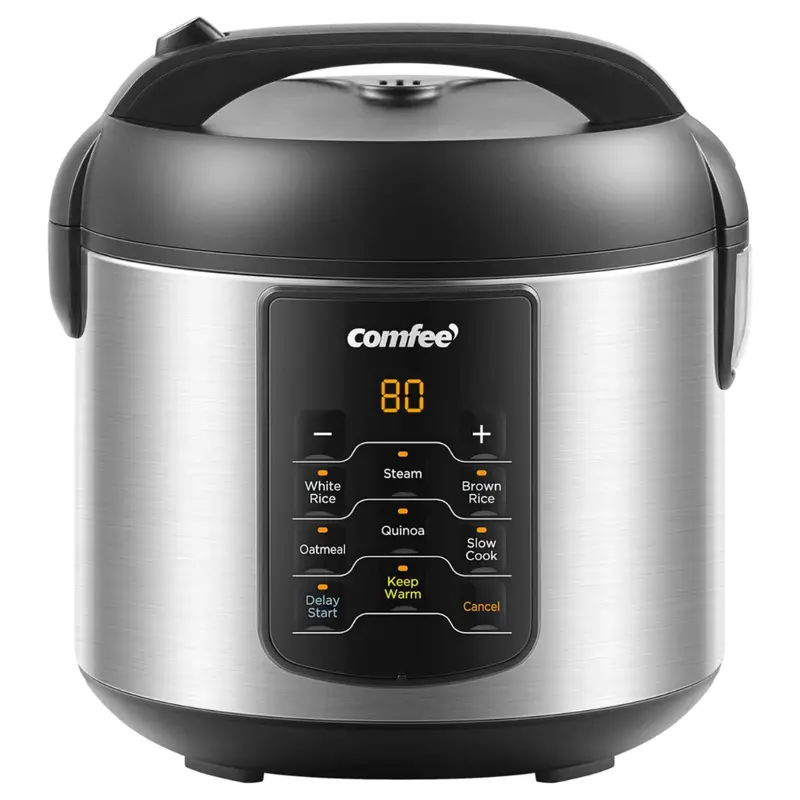 Comfee 6-In-1 2-Qt 8 Cups Stainless Steel Multi Cooker 1