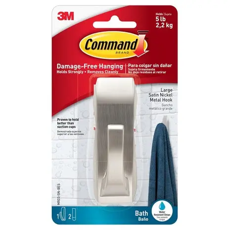 Command Large Bath Hook 1