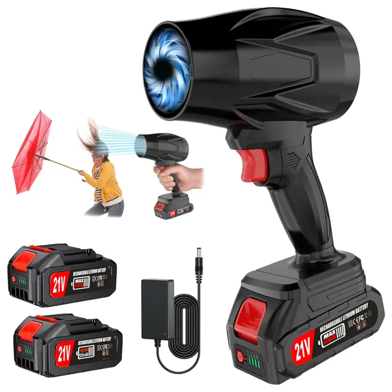 Cordless Leaf Blower With Battery And Charger 1