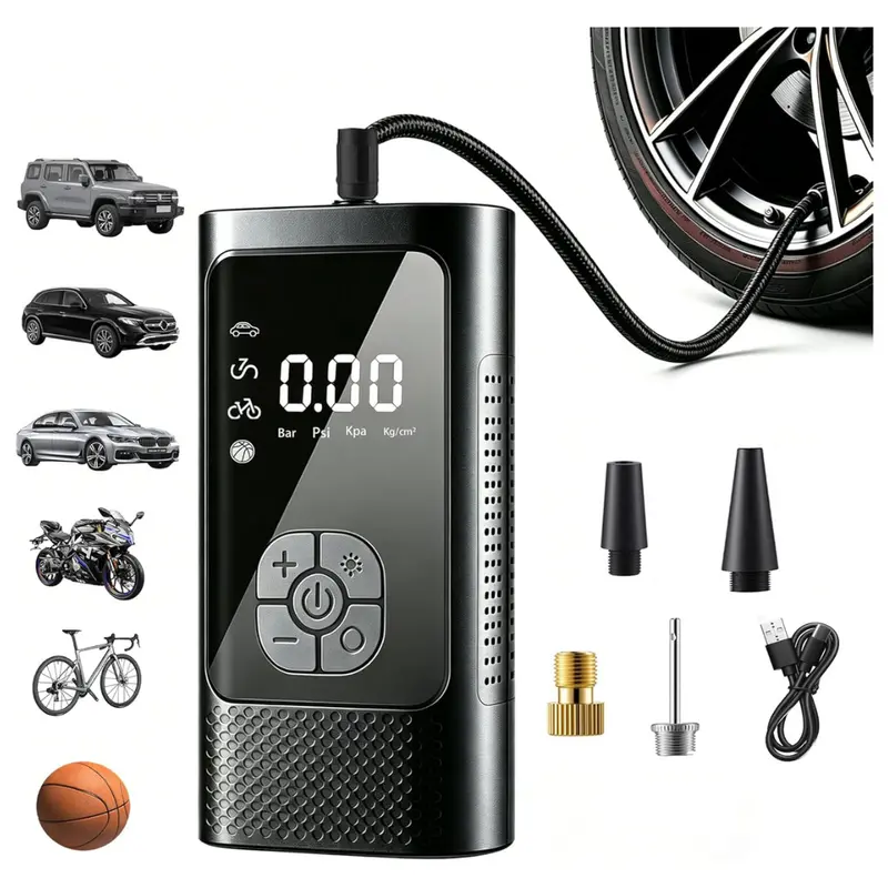 Cordless Tire Inflator Portable Air Pump 1