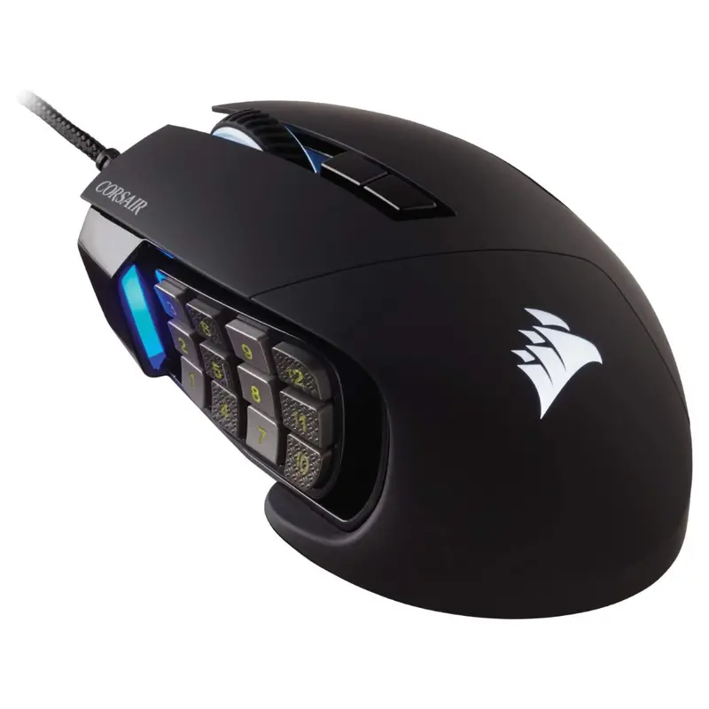 Corsair Scimitar Rgb Elite Wired Moba/Mmo Gaming Mouse 1