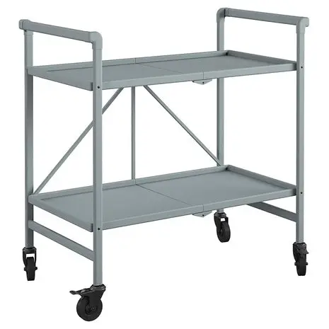 Cosco Outdoor & Indoor Folding Serving Cart With Wheels 1