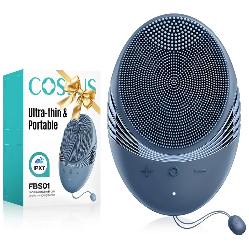 Coslus Waterproof Rechargeable Facial Cleansing Brush W/ 5-Modes 1
