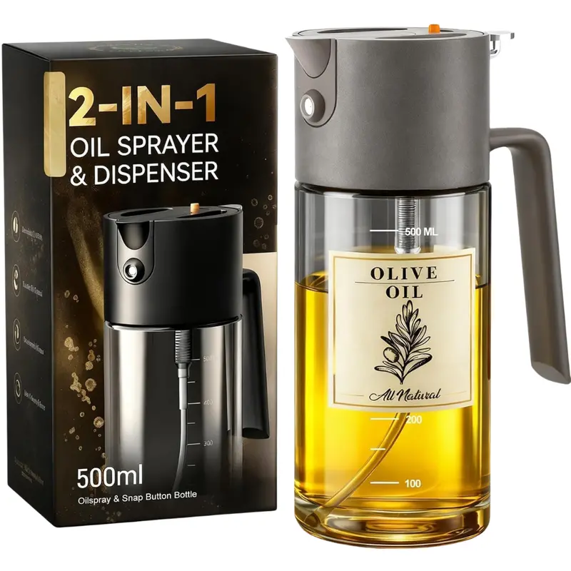 Costop 3-In-1 Professional 500Ml Glass Oil Sprayer 1