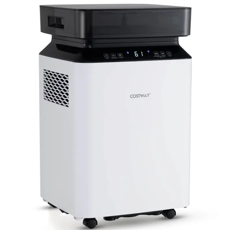 Costway 70 Pint Dehumidifier With Water Tank 1