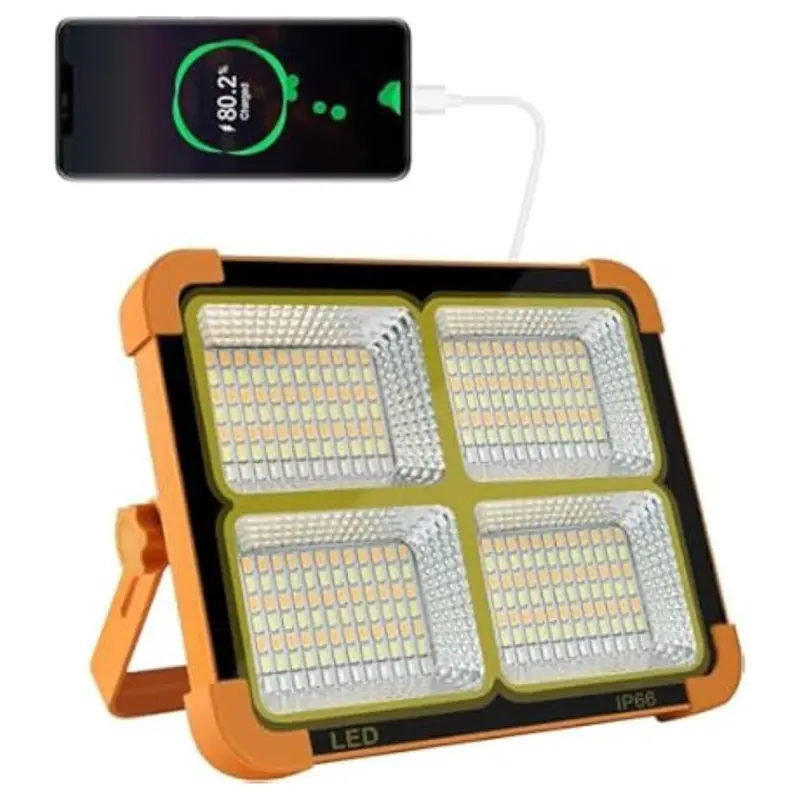 Cosyeasy 100W 16500Mah 10000 Lm Portable Led Work Solar Light 1