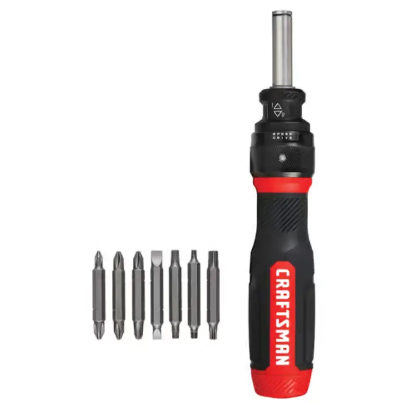 Craftsman 15-Pc 6X Speeddrive Ratcheting Screwdriver (Cmht68134) 1