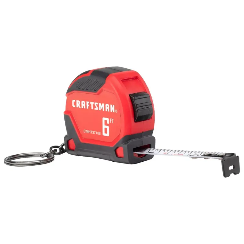 Craftsman 6Ft Keychain Tape Measure (Cmht37106g) 1