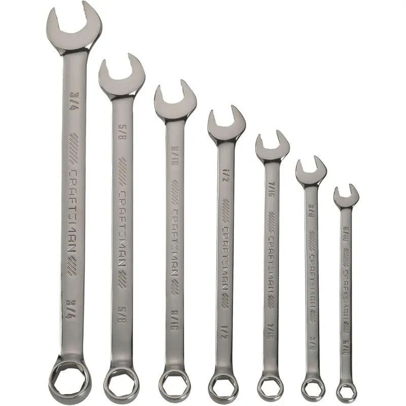 Craftsman 7-Piece Overdrive Sae Wrench Set 1