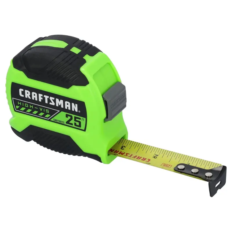 Craftsman High-Visibility 25 Feet Tape Measure (Cmht38225lw) 1