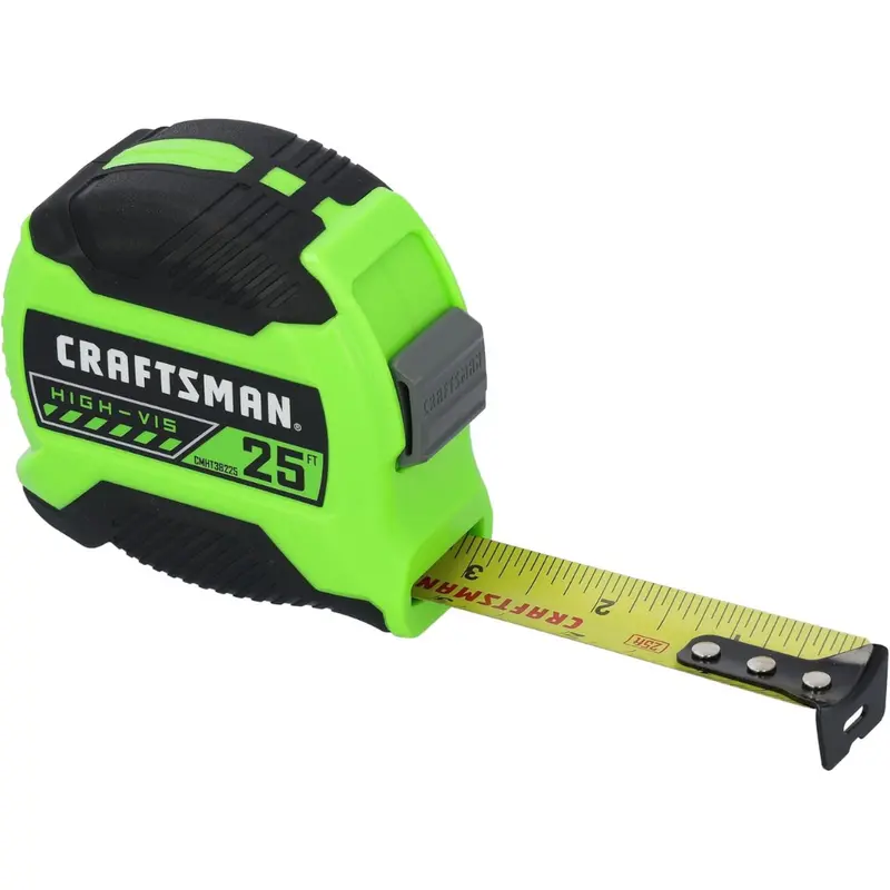 Craftsman High-Visibility 25 Feet Tape Measure (Cmht38225lw) 1