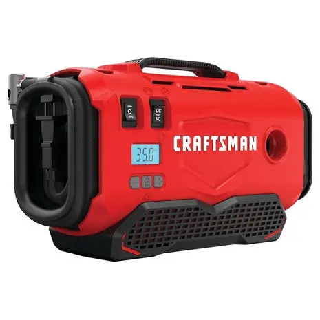 Craftsman V20 3-Way Power Tire Inflator & Portable Air Pump 1