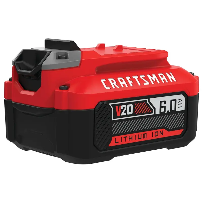 Craftsman V20 Battery, 6.0 Ah, Lithium Ion Battery (Cmcb206) 1