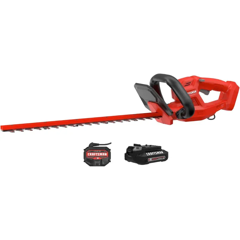 Craftsman V20 Cordless Hedge Trimmer With Battery & Charger (20") 1