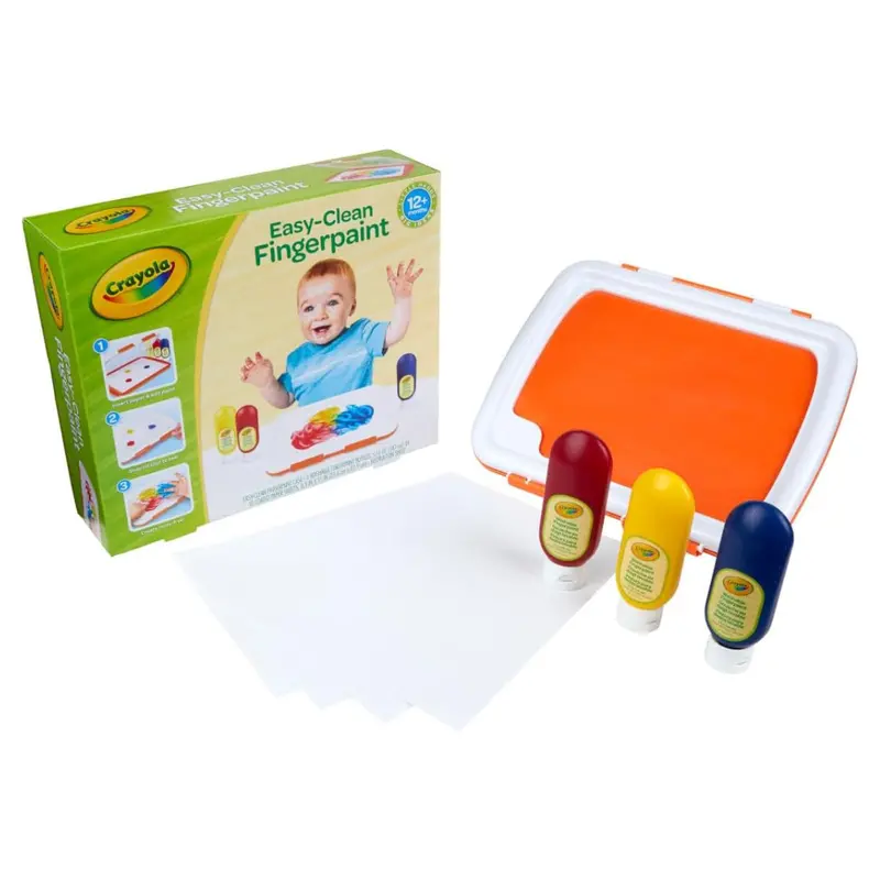 Crayola Mess Free Finger Painting Station 1