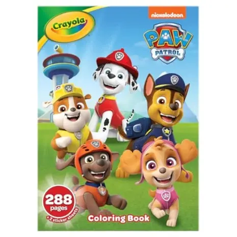 Crayola Paw Patrol Coloring Book 1