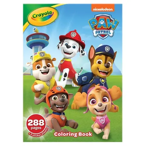 Crayola Paw Patrol Coloring Book 1