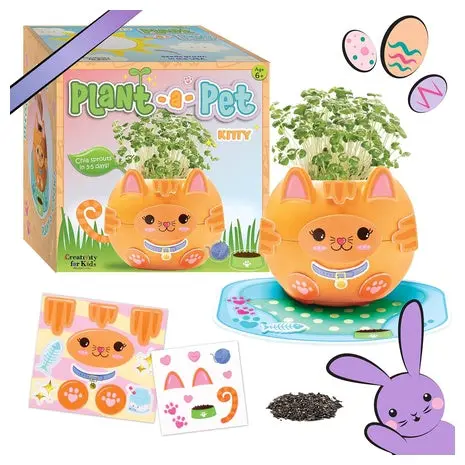 Creativity For Kids Plant-A-Pet Chia Craft Kit 1