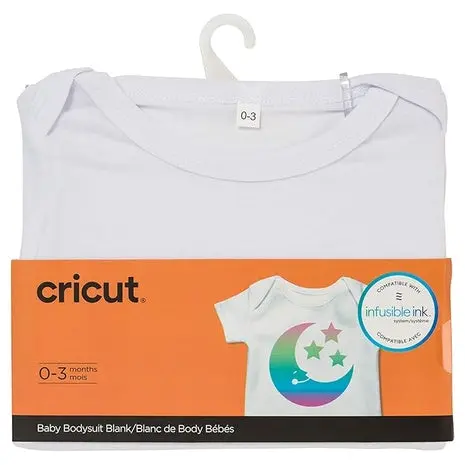 Cricut Baby Onesie Blank (0-3 Months) 1