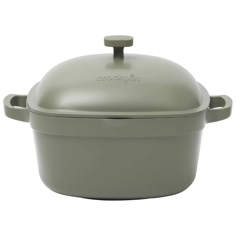 Crock-Pot Northvale 5.2 Quart Cast Aluminum Dutch Oven 1