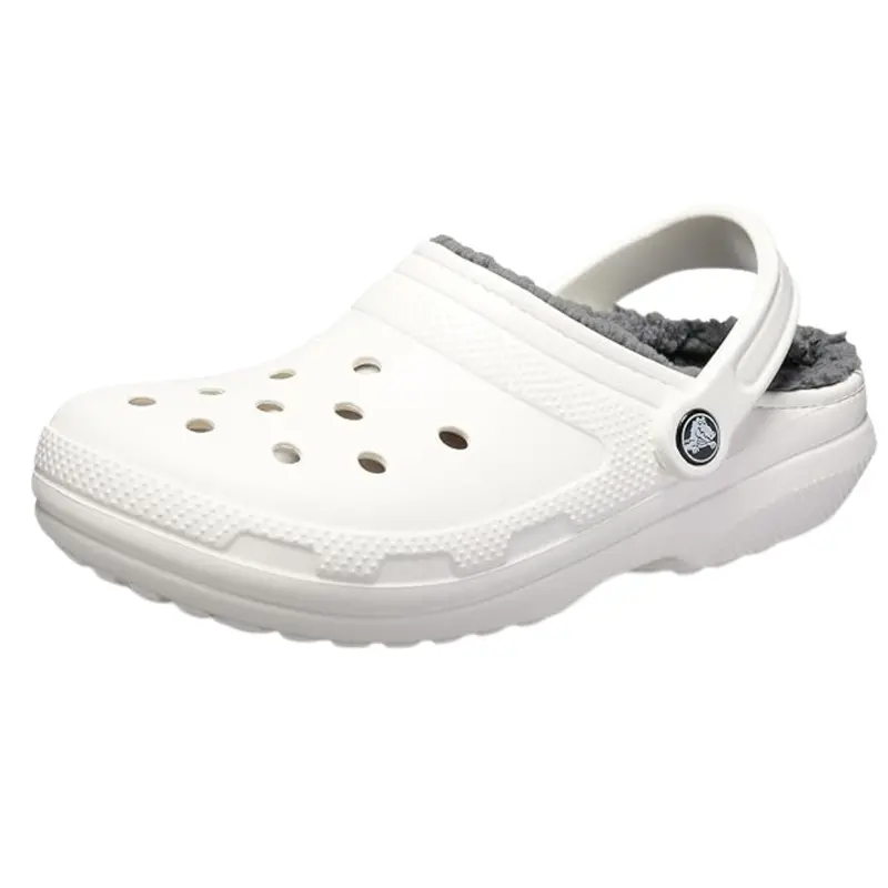 Crocs Unisex Adult Soft Faux Fur Classic Lined Clog 1