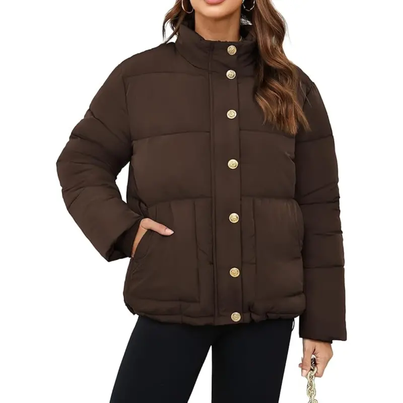 Cropped Puffer Fashion Jacket For Women (Various) 1